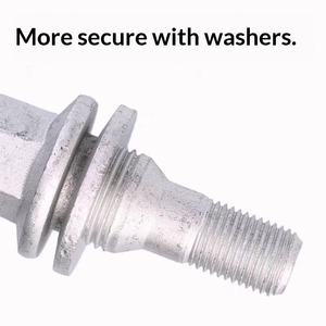 Tornillo de Rueda de Aleación de Acero Plateado para <span class=keywords><strong>Peugeot</strong></span> <span class=keywords><strong>206</strong></span> 301 308 408 307 SEAT Altea XL 3008 C5 OE540567 - Product Image 3