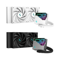 DEEPCOOL Ice Cube 360 Dissipateur thermique à eau pour processeur LT720 Multi-plateforme avec régulation de vitesse PWM Refroidissement liquide pour processeurs PC