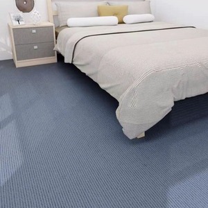 Factory High Quality Kitchen Restaurant Corridor Staircase Bedroom Striped Jacquard Gray Mat Grey Office Carpet - Product Image 5