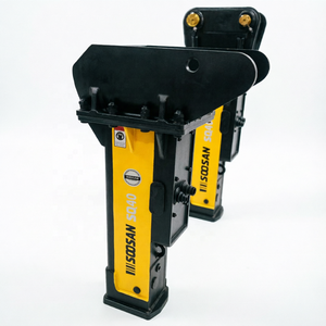 SQ40 para Nueva Construcción Duradera: Martillo Hidráulico Eficiente, Cincel Central, Motor, Bomba, Rodamientos para Industrias Mineras - Product Image 1
