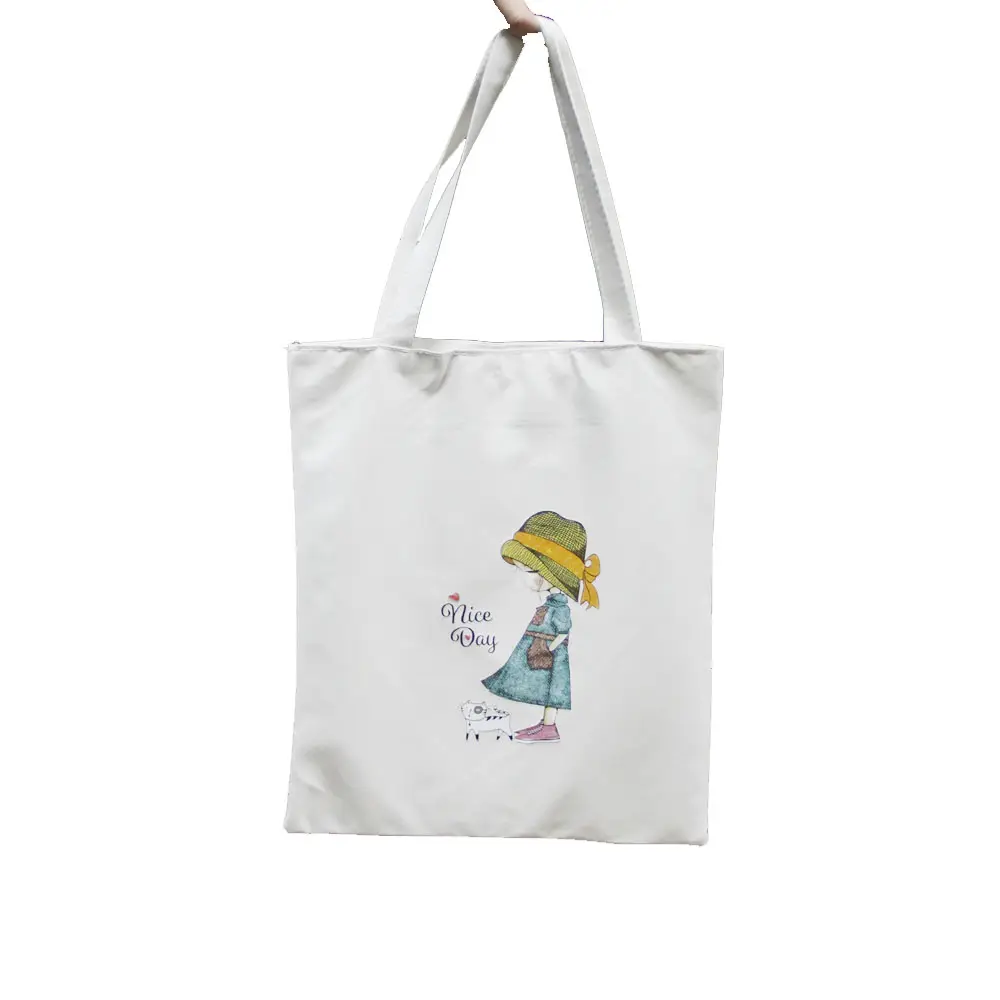 Cotton Tote Bag Free Sample Personalized Bolsos De Mano Eco Bag Supplier Custom Eco Bags Recycled Colored 100% Cotton Bag Canvas Tote