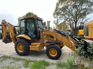 Original Used Caterpillar CAT 420F 420F2 <b>Backhoe</b> <b>Loader</b> Excavator 4x4 Wheel <b>Tractor</b> Retroexcavadora - Product Image 4