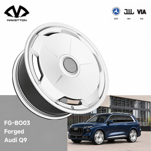 Rueda de Aleación Monobloque Forjada Makstton BO03 Personalizada 6061-T6 de 16-22 Pulgadas y 5 Birlos para SUV de Lujo <span class=keywords><strong>Audi</strong></span> <span class=keywords><strong>Q9</strong></span> - Product Image 1