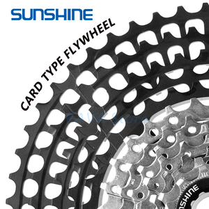 SUNSHINE <span class=keywords><strong>10</strong></span> <span class=keywords><strong>vitesses</strong></span> noir ultra-léger montagne vélo volant 11-50T <span class=keywords><strong>Cassette</strong></span> roue libre partie pour <span class=keywords><strong>Shimano</strong></span> GX HG pour <span class=keywords><strong>vtt</strong></span> - Product Image 5