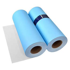 กระดาษพล็อตเตอร์ CAD ขายตรงจากโรงงาน ม้วน 20 นิ้ว 50 เมตร กระดาษเคลือบสำหรับพิมพ์หนังสือพิมพ์ พิมพ์ด้านเดียวด้วยเลเซอร์ สีน้ำเงิน สำหรับงานพิมพ์แบบเขียนแบบ - Product Image 1
