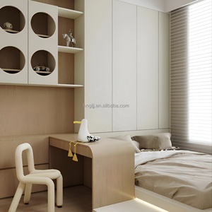 Cama de Plataforma de Madera Estilo Japandi, Tamaño King/Queen, Moderna, Estilo Tatami Japonés, OEM/ODM, Base de Cama Baja, Fabricante Chino - Product Image 1