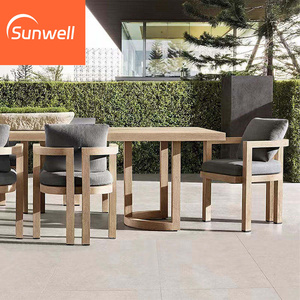 Venta al por mayor Patio Muebles de exterior Juegos de jardín Mesa de comedor y sillas Set - Product Image 1