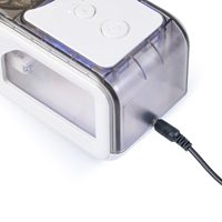 Ensemble de chicha électrique de luxe en acier inoxydable, 20000 mAh, chicha électronique portable avec lumière LED pour salon, bar, maison