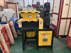 V-EB300 VANER Double Shaft <strong>Shredder</strong> Copper Metal Wood Plastic <strong>Shredder</strong> <strong>Industrial</strong> - Product Image 5