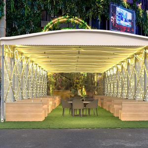 Grande tente pliable push-pull, abri tente de salon extérieur mobile robuste - Product Image 3