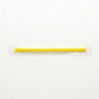 Pailles à boire jetables écologiques en plastique PP/PLA compostables, personnalisables, droites et colorées pour thé à bulles Boba et jus