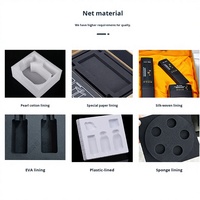Boîte cadeau rigide écologique avec fermeture magnétique, ruban personnalisable, forme adaptable pour l'emballage de bougies, cadeaux de mariage, marchandises de luxe