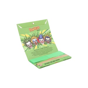 Honeypuff New Design Clown Series Color 110mm Kingsize <b>Rolling</b> Paper With Filter Tips Smoking Accessories - Product Image 1