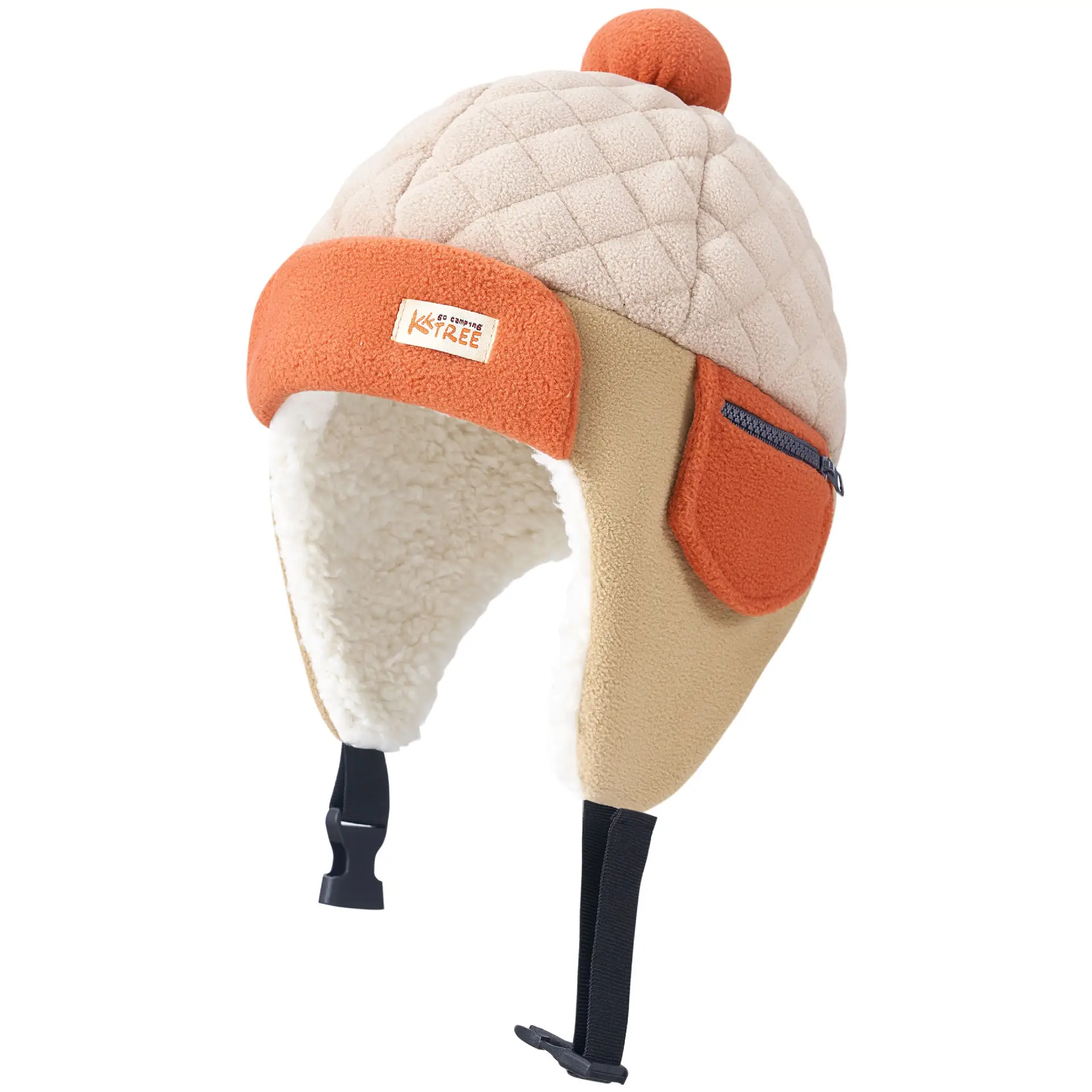 Haute qualité enfants enfant en bas âge laine oreille Protection enfants casquettes automne hiver bébé chaud antistatique garçons filles bonnets chapeaux