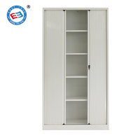 Design moderne en métal de stockage en acier bureau classeur de porte de volet roulant