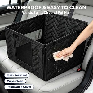 Housse de siège auto pour grand chien à fond rigide, couvre-siège extensible pour chiot, protection de siège auto pour chien - Product Image 6