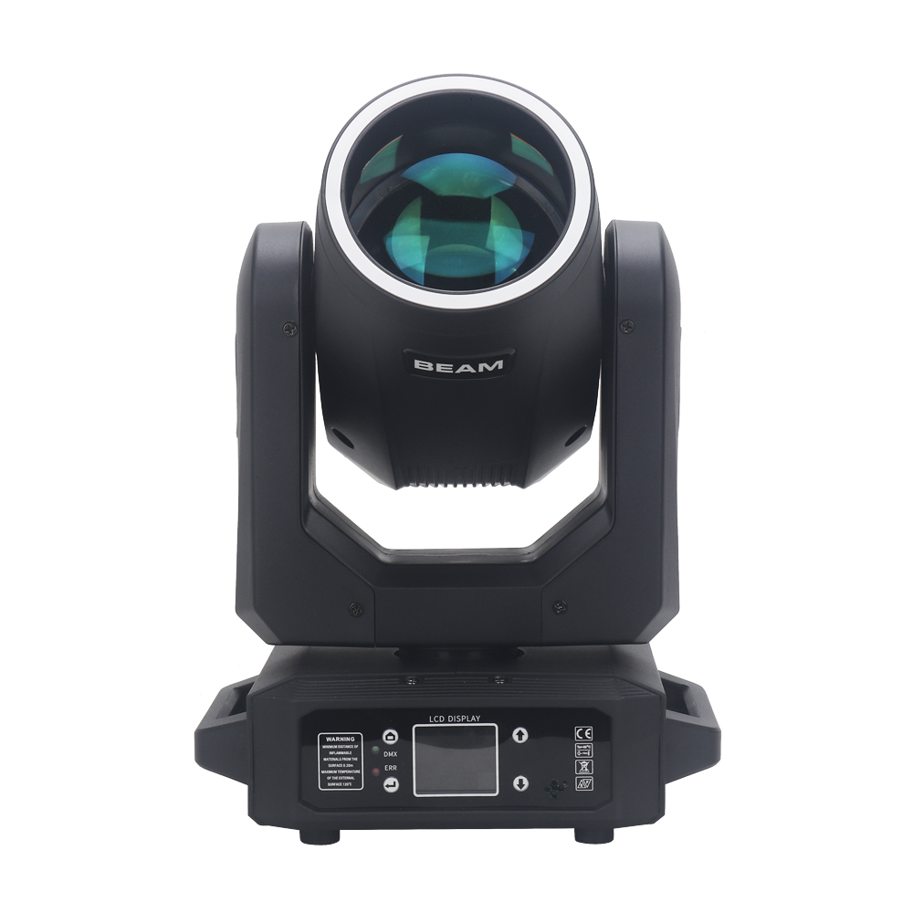 200W Moving Head Light 8 Color RGBW LED Stage Lights 11 Patterns+circular Beam Moving Head Lighting for DJ Disco Wedding Party
