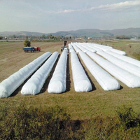 Sacs d'ensilage en plastique de qualité supérieure de 9mil d'épaisseur 2.7m de diamètre Sac de grain