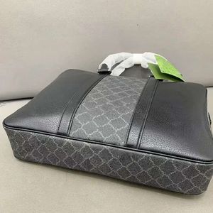 Sac à bandoulière de luxe pour homme, mallette d'affaires décontractée, grande capacité, durable, toutes saisons, pour ordinateur portable - Product Image 4
