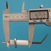 Pièces détachées pour chaudière à gaz, kit d'électrode d'allumage avec matériau en céramique