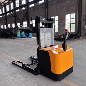 Venta al por mayor a control remoto de servicio pesado Ride-on Electric Battery Powered Transpaleta con piezas de repuesto - Product Image 1