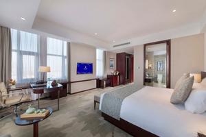 Ensemble de meubles de chambre à coucher personnalisé New Century Grand <span class=keywords><strong>Hotel</strong></span>, meubles classiques en bois de frêne massif pour appartement et villa - Product Image 3