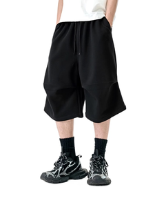 Shorts courts style américain pour le printemps et l'été 2026, pantalons décontractés tendance à jambe large et shorts amples - Product Image 2