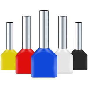 Bloque de terminales tubulares Chkl Te7508 2P de cobre puro aislado prensado en frío para ingeniería eléctrica - Product Image 2