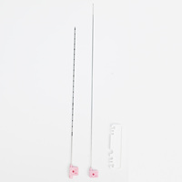 Aiguille de biopsie semi-automatique réutilisable certifiée ISO13485, aiguille de biopsie médicale, aiguilles chirurgicales métalliques personnalisées