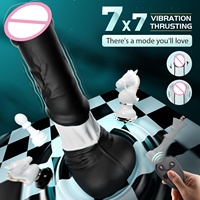 Vibromasseur réaliste en forme de cheval vibrant à 7 modes, jouet sexuel pour adultes, vibromasseur monstre dragon pour femmes