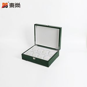 Caja de Madera Rectangular de Lujo para Relojes, Personalizable con Logotipo, Biodegradable, de MDF, para Almacenamiento y Regalo - Product Image 2