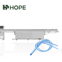 Línea de Extrusión de Tubos Blandos de TPE/HDPE de Grado Médico con Motor y Componentes de Rodamientos, Alta Productividad, Rendimiento Automático y Estable