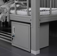 Lit double superposé pour adulte, cadre métallique, lit double métallique, lit d'hôtel, lit, style tubo de acero camaliteras metalicas baratas