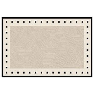 Tapis amovible et lavable Lizhen, rectangulaire, moderne, pour salon, chambre, usage domestique, double couche, sans colle - Product Image 5