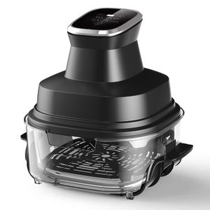 Freidora de Aire Digital de Vidrio Newle 4L 1500W con Cesta Visible, Pantalla Táctil a Color, 12 Ajustes Preestablecidos, Sin Aceite, Saludable, Circulación de Aire de Alta Velocidad - Product Image 1