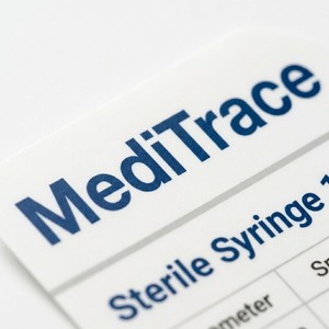 Étiquettes personnalisées en papier synthétique imperméable et durable pour dispositifs médicaux, pour applications de stérilisation de pilules avec pelliculage mat - Product Image 2