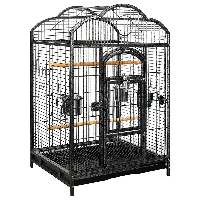 Cage à oiseaux surgrande taille 6By5 pliable, Cage pour les oiseaux perroquets, vente en gros, 9 tailles, 1000