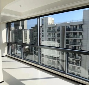 Finestra Scorrevole <span class=keywords><strong>per</strong></span> Balcone con Vista Panoramica, Doppio Vetro, in Lega di Alluminio, Resistente e Insonorizzata <span class=keywords><strong>per</strong></span> Villa - Product Image 6