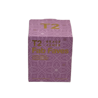 Boîte cadeau rectangulaire en carton ondulé recyclé pour thé et café, avec logo en feuille d'or, pelliculage mat, impression offset, rigide, vente en gros