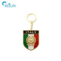 Porte-clés avec drapeau de l'usine, émail, Kenya, France, Brésil, Allemagne, Suisse, carte, logo personnalisé, Turquie, Angleterre, Haïti, porte-clés, llavero