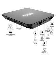 Digital Set Top Box Iptv Android 9,0 S905x3x4 4gb 64gb Usb3.0 Ott Pro 8k Mi caja de Tv Android