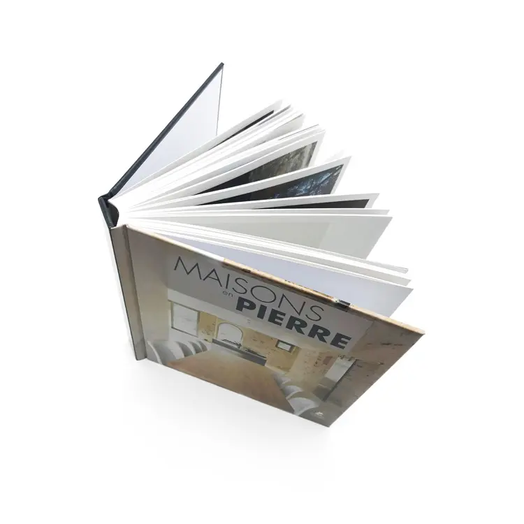 Livros personalizados da impressão da demanda, livros de impressão do livro de cobertura dura