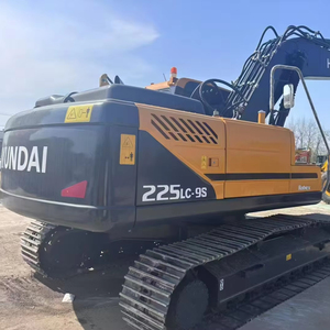 Buen estado Original Corea utilizó excavadora Hyundai 225LC-9S maquinaria excavadora de orugas hidráulica de China - Product Image 1