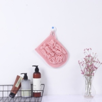 Gants de douche en maille personnalisés pour le corps avec logo