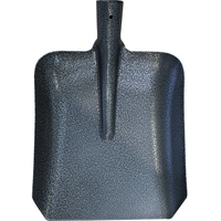 S593 Hantop Pelle à ordures carrée de grande taille en acier traité thermiquement et revêtue par poudre, pelle ménagère