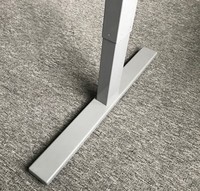 Cadre de bureau à double moteur réglable en hauteur pour un bureau ergonomique électrique réglable en hauteur dans un bureau à domicile ou un immeuble de bureaux