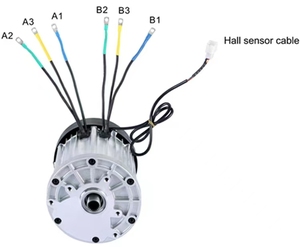 บอร์ดควบคุมมอเตอร์ SRM แบบปรับความเร็วได้ รุ่น SRM-128_OD1KW สามเฟส 48V-72V 1000W พร้อมตัวควบคุมการสตาร์ทมอเตอร์ SRM 2 N - Product Image 4