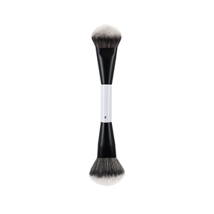 Double-Ended Foundation <b>Brush</b> Synthetic Hair 12mm Soft Bristle Makeup <b>Brush</b> For Contour And <b>Blush</b> Cangzhou Wholesale - Product Image 2