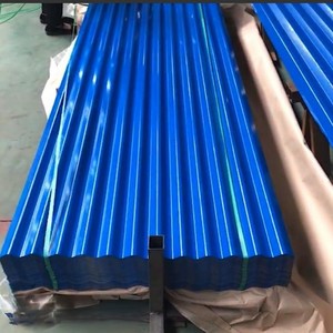 Tôles d'acier ondulées pleines, prélaquées de qualité supérieure, SGCC DX51D, revêtement Aluzinc, pour découpe et soudage, pour la construction - Product Image 3