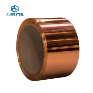 铜闪光99.95% 纯-16盎司24规格0.5毫米厚度-10英尺长各种宽度的铜卷